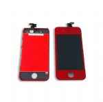 lcd pantalla Iphone 4s original lcd con  copy touch ,roja